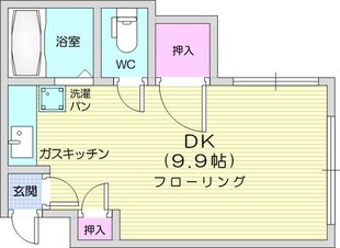 麻生駅 徒歩14分 2階の物件間取画像